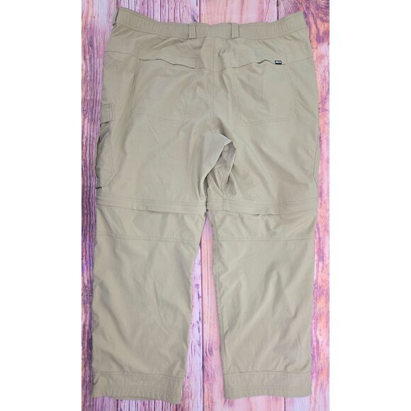 REI Co-Op Mens Convertible Pants 42x28 Nylon/Spandex Beige - Picture 2 of 9